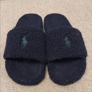 Polo by Ralph Lauren Men's Black Slides